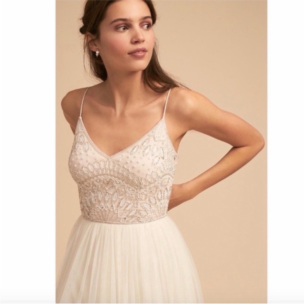 Embellished Tulle Gown